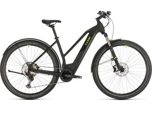 Elektrokolo CUBE CROSS HYBRID RACE ALLROAD 500 TRAPEZE 2020 black´n´green