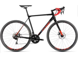 Cyklokrosové kolo CUBE CROSS RACE 2019 black´n´red