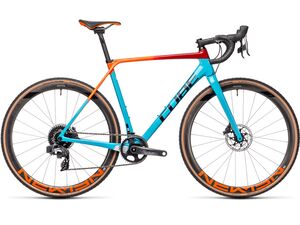 Cyklokrosové kolo CUBE CROSS RACE C:62 SLT 2021 blue´n´redfading