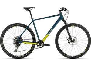 Krosové kolo CUBE CROSS SL 2020 blue´n´lime