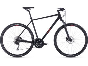 Krosové kolo CUBE NATURE EXC 2020 black´n´red