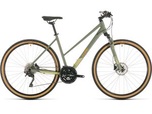 Krosové kolo CUBE NATURE EXC TRAPEZE 2020 green´n´orange