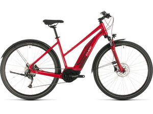 Elektrokolo CUBE NATURE HYBRID ONE ALLROAD 500 TRAPEZE 2020 red´n´red