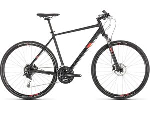 Krosové kolo CUBE NATURE PRO 2019 black´n´red