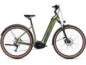 Elektrokolo Cube Nuride Hybrid Pro 750 Allroad shinymoss´n´black 2024