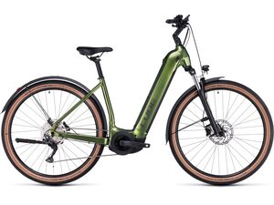 Elektrokolo Cube Nuride Hybrid Pro 625 Allroad shinymoss´n´black 2024