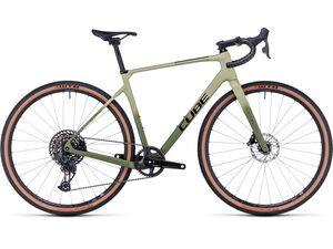 Gravel kolo CUBE NUROAD C:62 SLX olive´n´green 2024