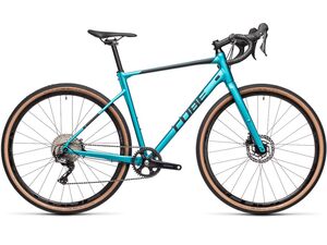 Silniční kolo CUBE NUROAD EX 2021 flashpetrol´n´black