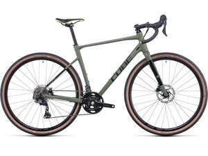 Gravel kolo CUBE NUROAD RACE olive´n´black