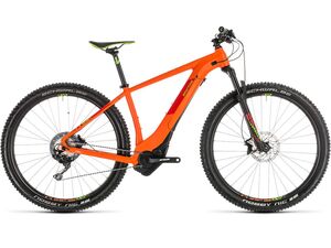 Horské kolo CUBE REACTION HYBRID SL 500 27,5 2019 orange´n´green