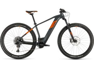 Horské elektrokolo CUBE REACTION HYBRID SL 29 2020 grey´n´orange
