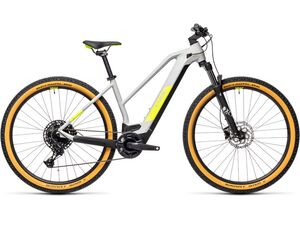Elektrokolo CUBE REACTION HYBRID PRO 29 625 2021 Trapeze grey´n´yellow