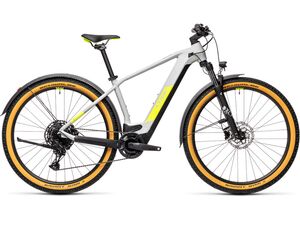 Elektrokolo CUBE REACTION HYBRID PRO 29 625 2021 Allroad grey´n´yellow