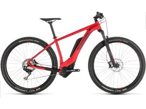 Horské kolo CUBE REACTION HYBRID RACE 500 29 2019 red´n´red