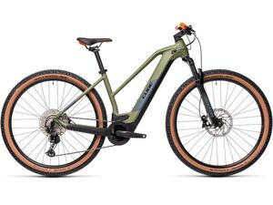 Elektrokolo CUBE REACTION HYBRID RACE 625 29 2021 Trapeze green´n´orange