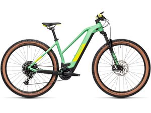 Elektrokolo CUBE REACTION HYBRID SL 625 29 2021 Trapeze mint´n´lime