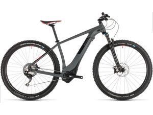 Horské kolo CUBE REACTION HYBRID SLT 500 29 2019 grey´n´red