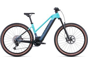 Elektrokolo CUBE REACTION HYBRID SLT 750 Trapeze 2022 denim´n´iceblue