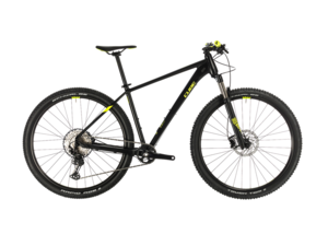 Horské kolo CUBE REACTION PRO 2020 black´n´flashyellow