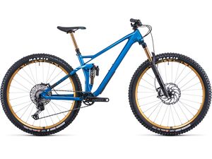 Horské kolo CUBE STEREO 120 HPC EX 29 2022 metalblue´n´blue