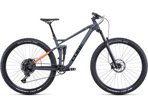 Horské kolo CUBE STEREO 120 PRO 2022 grey´n´orange
