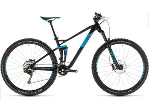 Horské kolo CUBE STEREO 120 RACE 29 2019 black´n´blue