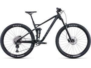 Horské kolo CUBE STEREO 120 RACE 2022 black anodized