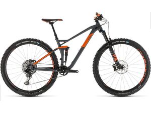 Horské kolo CUBE STEREO 120 TM 29 2019 grey´n´orange