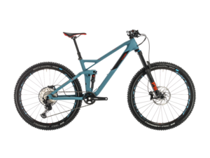 Horské kolo CUBE STEREO 140 HPC RACE 27,5 2020 bluegrey´n´red
