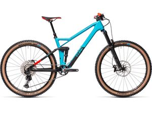 Horské kolo CUBE STEREO 140 HPC RACE 27,5 2021 petrol´n´red
