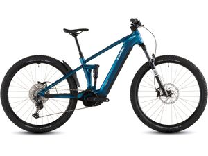 Elektrokolo CUBE STEREO Hybrid ONE22 RACE 800 electricblue´n´white 2026