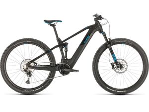 Horské elektrokolo CUBE STEREO HYBRID 120 RACE 29 500 2020 black´n´blue