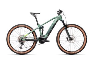 Elektrokolo CUBE STEREO HYBRID 120 RACE 625 29 2021 green'n'sharpgreen