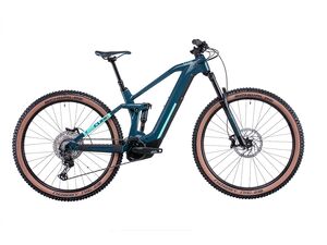 Elektrokolo CUBE STEREO HYBRID 140 HPC RACE 29 2022 teal´n´mint