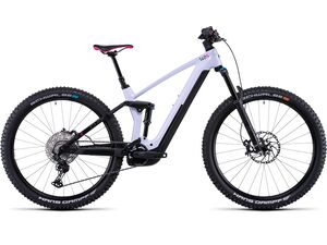 Elektrokolo CUBE STEREO HYBRID 140 HPC SL 750 29 2022 violetwhite´n´black