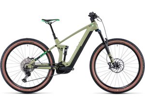 Elektrokolo CUBE STEREO HYBRID 140 HPC SL 750 29 2022 green´n´flashgreen