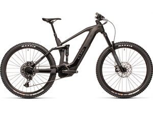 Elektrokolo CUBE STEREO HYBRID 160 HPC RACE 625 27,5 2021 carbon´n´black