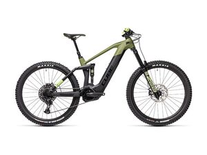 Elektrokolo CUBE STEREO HYBRID 160 HPC SL 625 27,5 2021 olive´n´black