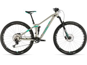 Celoodpružené kolo CUBE STING WS 120 PRO 27,5 2020 titan´n´mint