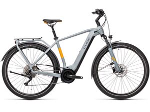 Elektrokolo CUBE TOURING HYBRID PRO 500 2021 grey´n´orange