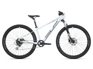 Dětské kolo SUPERIOR RACER XC 27 DB 2021 GLOSS WHITE/BLUE/NEONYELLOW