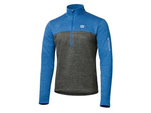 Etape – pánská mikina AARON, antracit/modrá