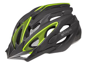 Etape – přilba na kolo BIKER, černá/žlutá fluo mat