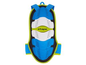 Etape - dětský chránič páteře JUNIOR FIT, limeta/modrá