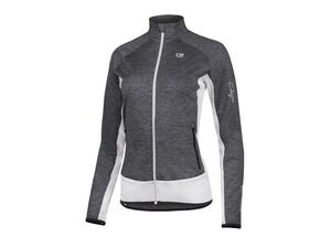 Dámská sportovní mikina ETAPE LISSA, antracit/bílá