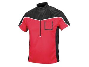 Etape - pánský volný dres Polo, červená/černá