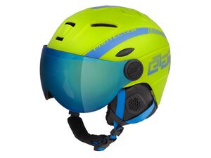 Lyžařská přilba ETAPE RIDER PRO limeta/modrá mat