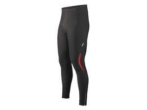 Etape - pánské kalhoty Runner pas bez vložky, černá/červená