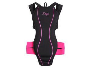 Etape - dámský chránič páteře SOFT PRO, černá/růžová