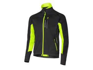 Etape – zimní bunda STRONG WS, černá/žlutá fluo